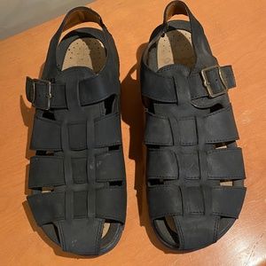 Ecco Fisherman Style Cork Sandals Men's sz 46